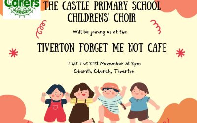 Castle Primary School choir at the Tiverton FMNC